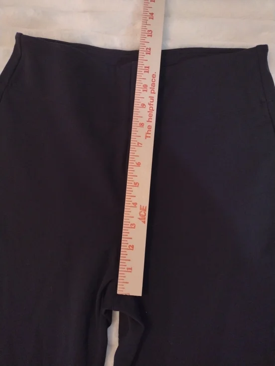 New Halara Athleisure Pants Women Med High Waist Back Pockets Bootcut Black NWT - Picture 5 of 11